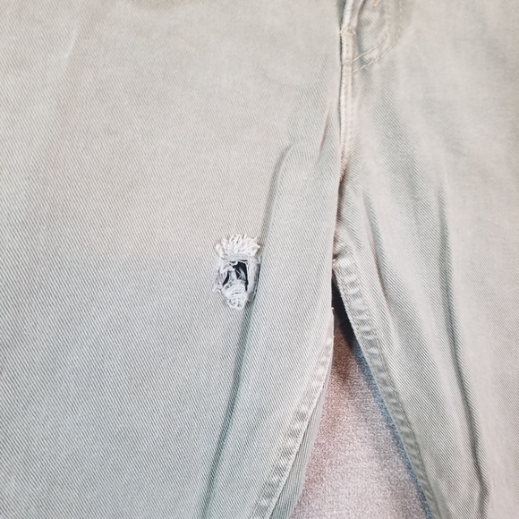 VTG Levis Silver Tab Men (36x32) Straight Loose Grey Jeans Y2K USA Distress (913 - Picture 9 of 16